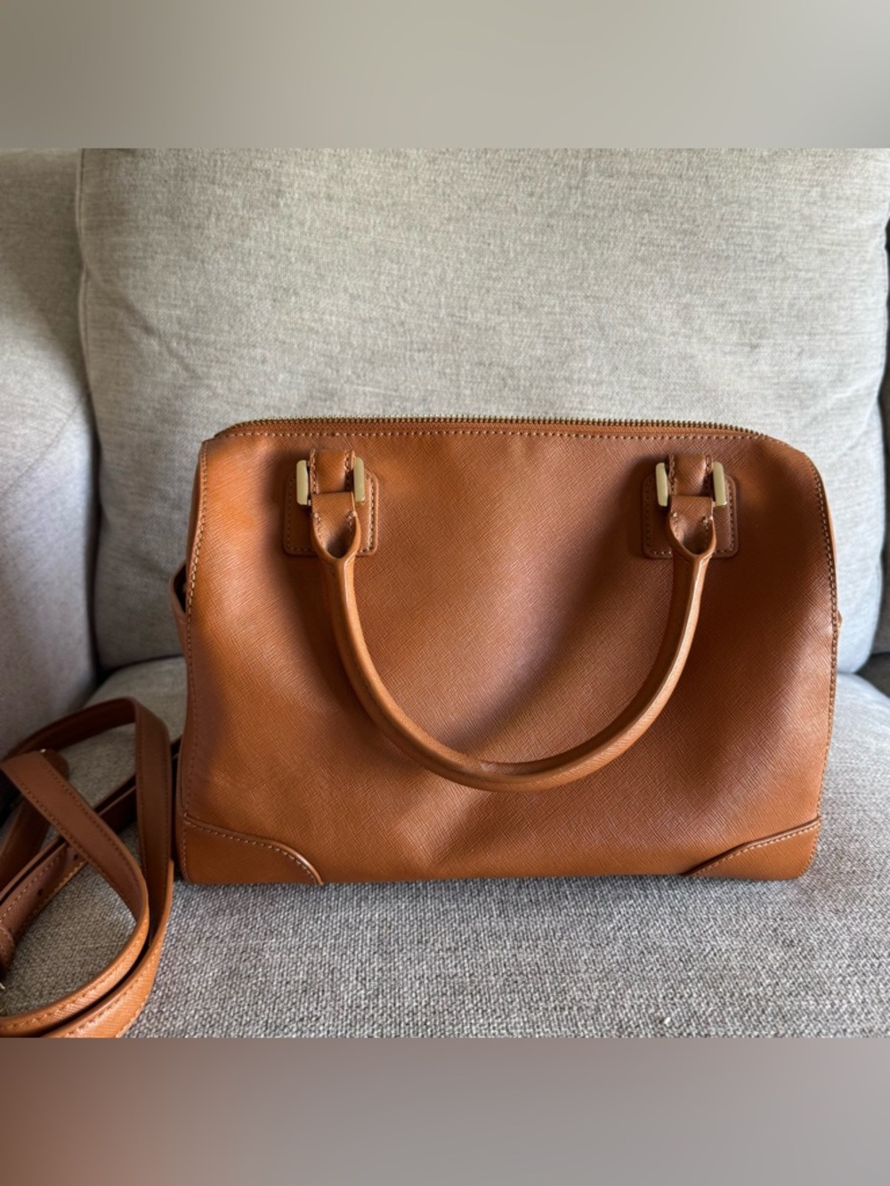 Tory Burch Bag Robinson bowling Crossbody Leather Bag - Picture 4 of 10